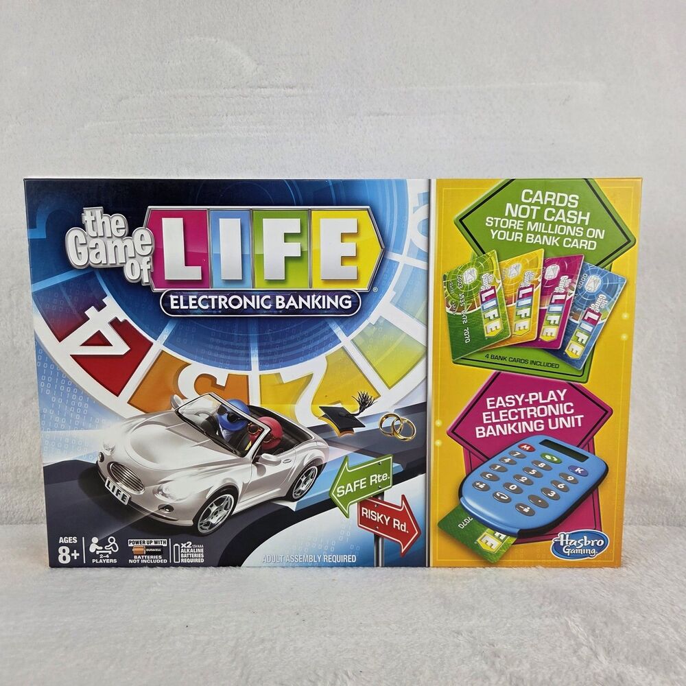 The Game Of Life Electronic Banking Board Game 2013 Complete Tested